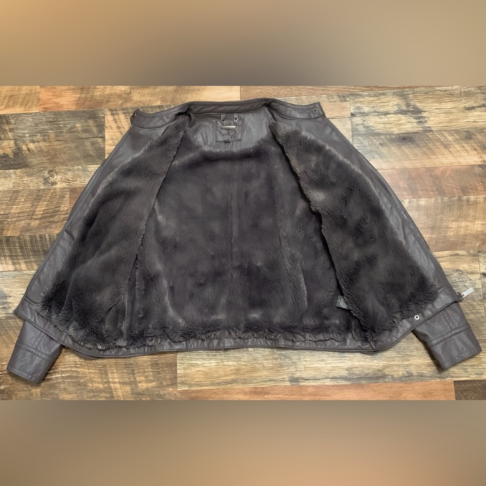 J2 women’s faux leather jacket